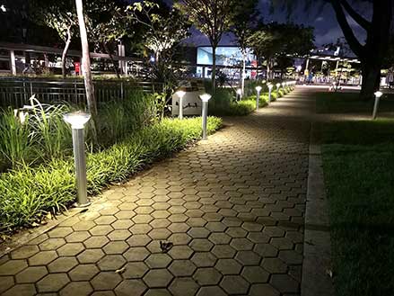 Solar Bollard Lighting SBL2 Singapore Sports Hub